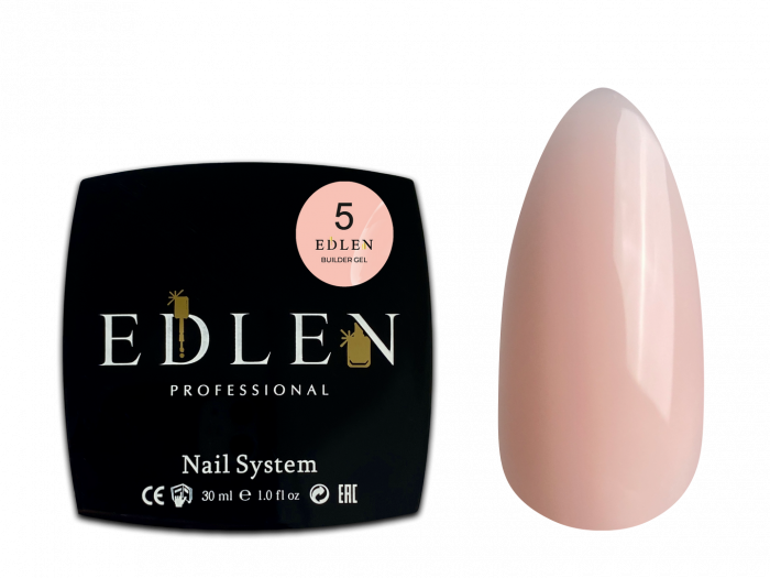 Гель моделюючий Edlen Builder Gel №05 30 мл - Фото 1 Гель моделюючий Edlen Builder Gel №05 30 мл - зображення 1