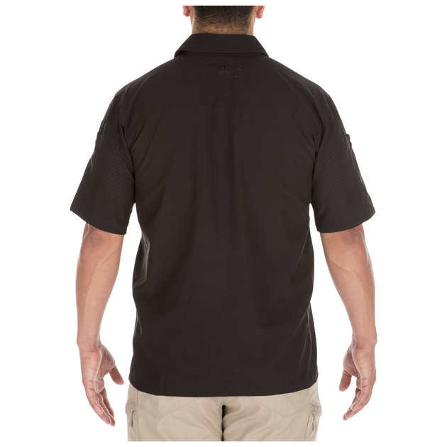 Рубашка тактическая с коротким рукавом 5.11 Freedom Flex Woven S/S XS Black - изображение 2