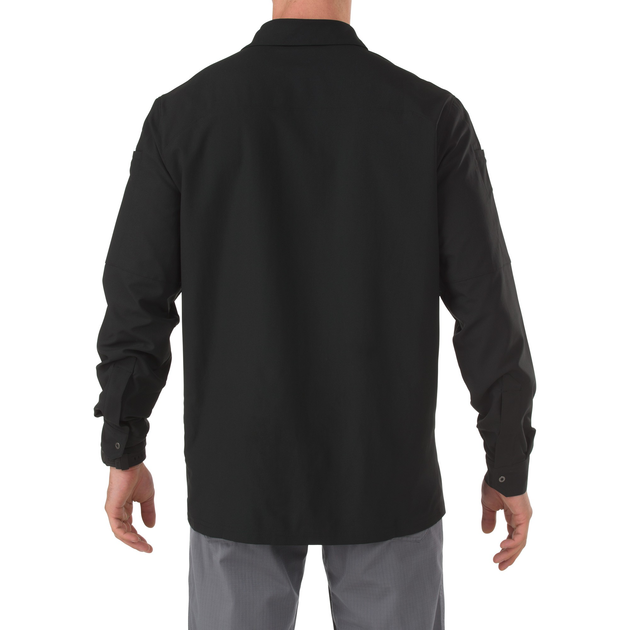 Сорочка тактична з довгим рукавом 5.11 FREEDOM FLEX WOVEN SHIRT - LONG SLEEVE XL Black - зображення 2