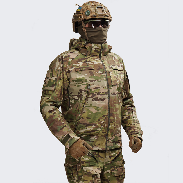 Тактична куртка демісезонна UATAC Gen 5.6 Multicam Original Ripstop | XL - зображення 1