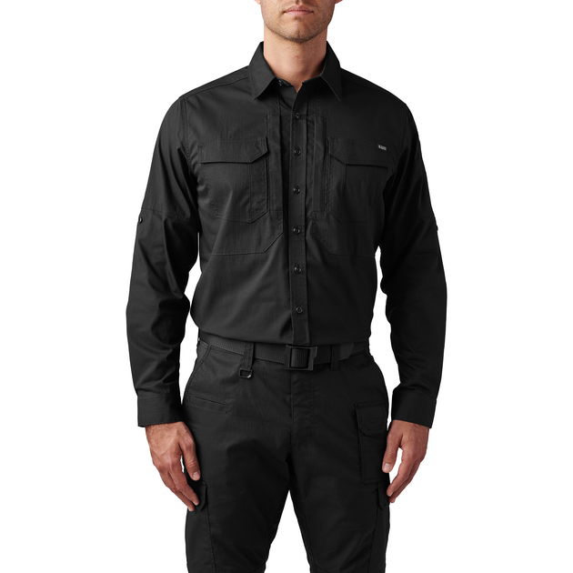 Рубашка тактическая 5.11 Tactical ABR Pro Long Sleeve Shirt L Black - изображение 1