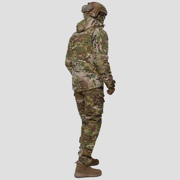 Комплект військової форми. Зимова куртка + штани з наколінниками UATAC Multicam Original 3XL - изображение 2