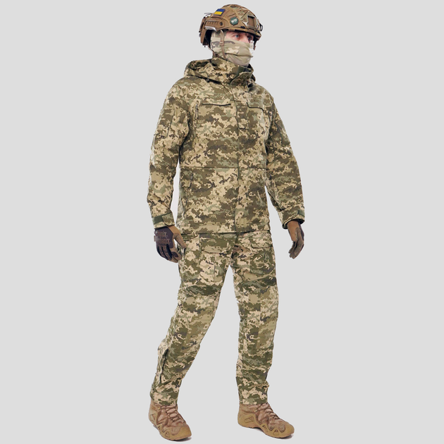 Комплект військової форми штаны Gen 5.4 + куртка Gen 5.3 UATAC Піксель mm14 XS - изображение 1