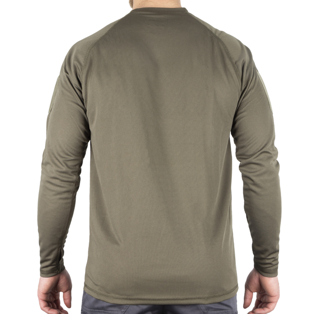 Футболка з довгим рукавом швидковисихаюча TACTICAL LONG SLEEVE SHIRT QUICKDRY M Olive - зображення 2