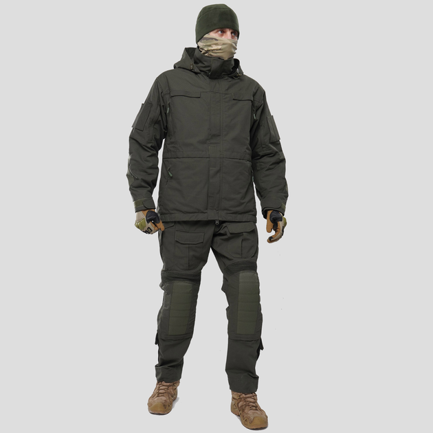 Комплект штурмові штани + куртка. Демісезон UATAC GEN 5.2 Olive (Олива) | 3XL - зображення 1