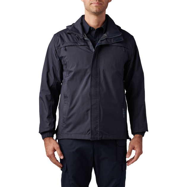 Куртка штормовая 5.11 Tactical TacDry Rain Shell 2.0 3XL Dark Navy - изображение 1