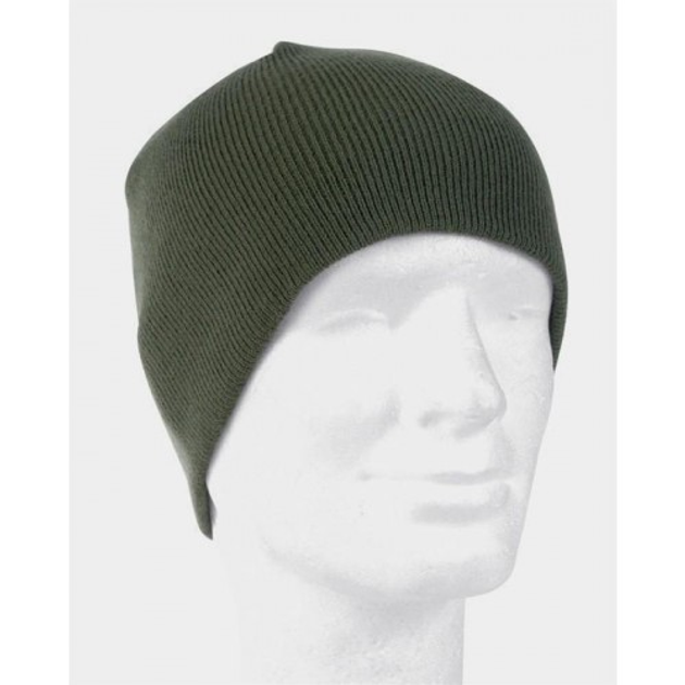 Шапка зимова акрилова BEANIE Olive - зображення 2