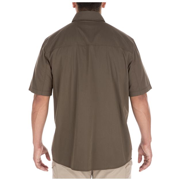 Рубашка тактическая с коротким рукавом 5.11 Stryke™ Shirt - Short Sleeve L Tundra - изображение 2