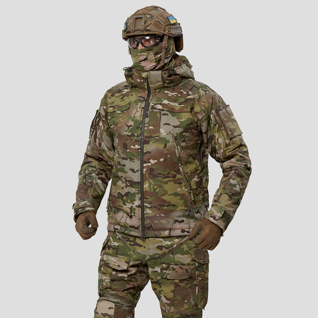 Тактична куртка зимова UATAC Multicam Ripstop Climashield Apex S - зображення 1