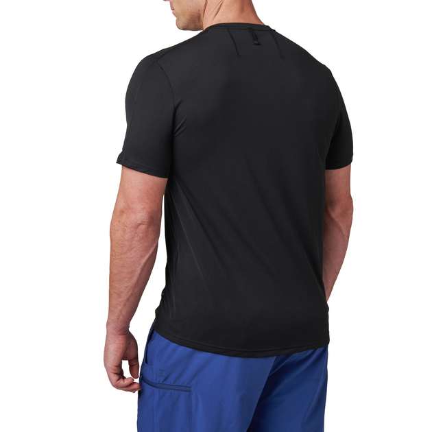 Футболка тактическая потоотводящая 5.11 Tactical No Mercy PT-R Short Sleeve Top S Black 2 - изображение 2