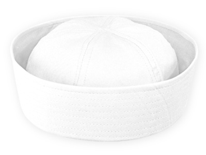 Шапка форменная американская Navy US SAILOR HAT 2XL White - изображение 2