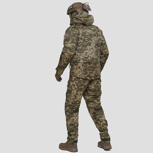 Набір воєнної форми. Зимова куртка + штани з наколінниками UATAC Pixel M - зображення 2