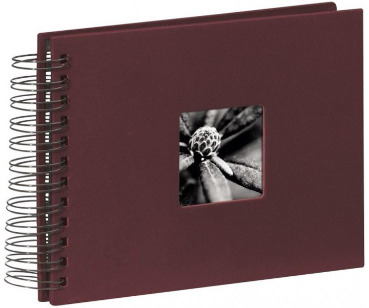 Album na zdjęcia Hama Fine Art czarne strony 24x17 cm 50 stron Burgundy (4007249901545) - obraz 1