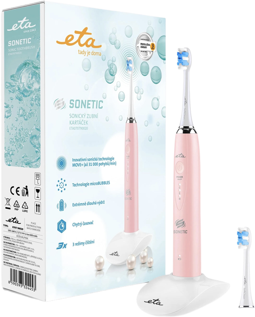 Електрична зубна щітка Eta Sonetic + Brush Head (ETA070790020) - зображення 1