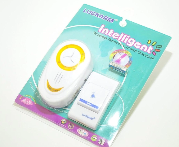 Беспроводной дверной звонок Luckarm Intelligent / 8853 / Белый (Оранжевый) - изображение 2