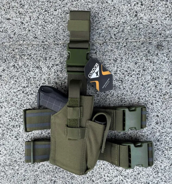 Кобура набедренная Condor Tactical Leg Holster - изображение 4