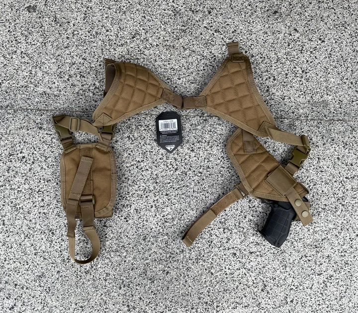 Кобура прихованого носіння Condor Universal Shoulder Holster USA Olive - зображення 7