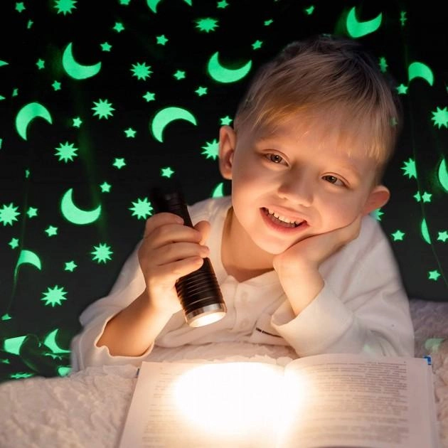 Magic Blanket Плід, що світиться в темряві Покривало фліс із зірками день/ніч 120х150см Сірий - Фото 8 Magic Blanket Плід, що світиться в темряві Покривало фліс із зірками день/ніч 120х150см Сірий - зображення 8