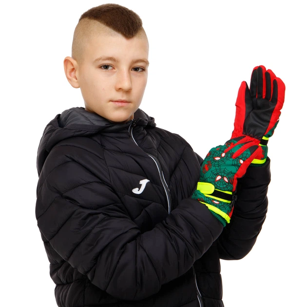 Рукавички гірськолижні дитячі Zelart Snow Gloves 2319 ML (5-8 років) Deep Green-Red - Фото 6 Рукавички гірськолижні дитячі Zelart Snow Gloves 2319 ML (5-8 років) Deep Green-Red - зображення 6
