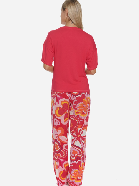 Піжама (футболка + штани) жіноча Doctor Nap PM.5322 M Червона (5902701190439) - зображення 2