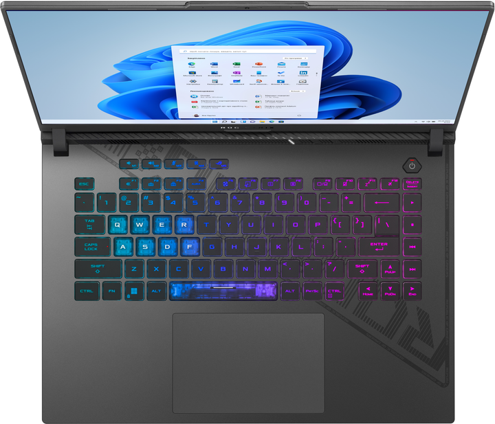 Ноутбук Asus ROG Strix G16 (2024) G614JVR-N4018W (90NR0II5-M000M0) Black/Green - зображення 3