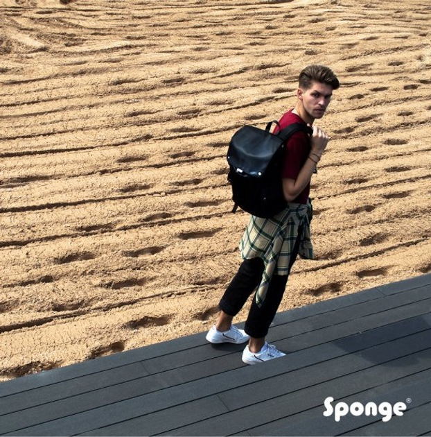 Рюкзак для ноутбука Sponge Tourist 15.4" Black (633632022111) - зображення 6