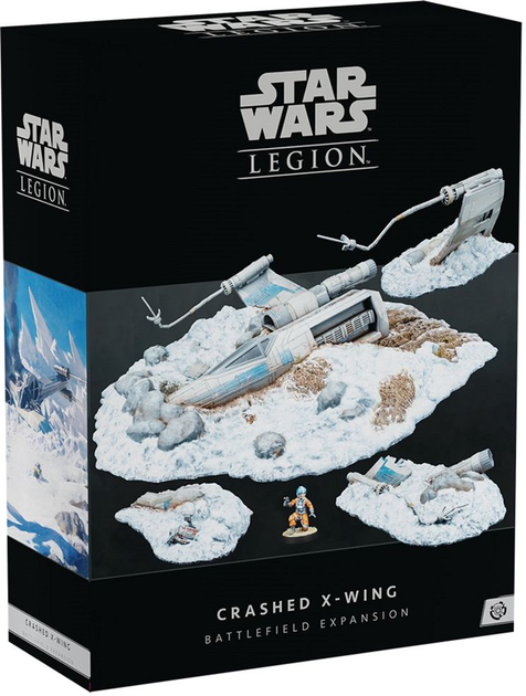 Zestaw akcesoriów do gry planszowej Atomic Mass Games Star Wars Legion Crashed X-Wing Battlefield Expansion (0841333117368) - obraz 1