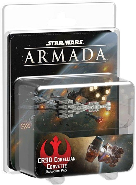 Zestaw akcesoriów do gry planszowej Fantasy Flight Games Star Wars Armada CR90 Corellian Corvette (9781616619954) - obraz 1