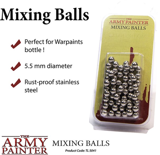 Сталеві кульки The Army Painter Mixing Balls 5.5 мм 100 шт (5713799504103) - зображення 2