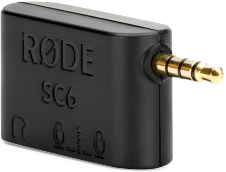Adapter Rode SC6 3 x 3.5 mm (mini-jack) - 3.5 mm (mini-jack) Black (RODE SC6) - obraz 1