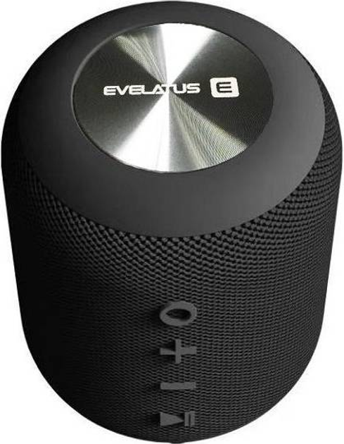 Głośnik przenośny Evelatus Bluetooth Speaker S size EBS01 Black (4752192004842) - obraz 2