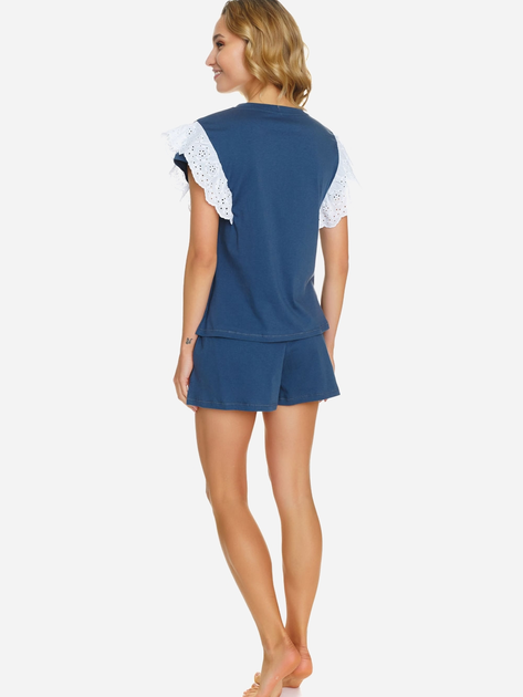Piżama (T-shirt + szorty) damska Doctor Nap PM.5362 XL Granatowa (5902701193089) - obraz 2