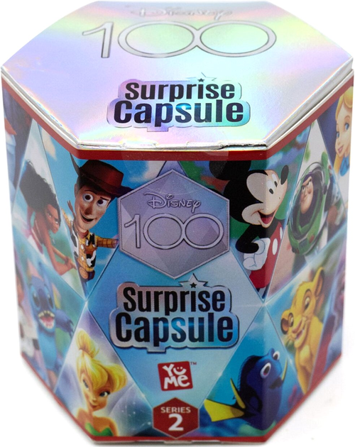 Zestaw figurek YuMe Toys Disney 100 Surprise Capsule Series 2 Standard 2 szt (4895217595540) - obraz 1