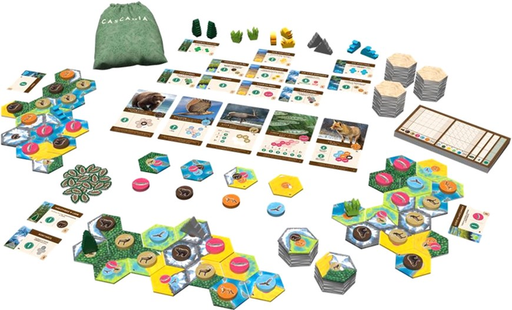 Dodatek do gry planszowej Lucky Duck Games Kaskadia Pomniki przyrody (0691835196237) - obraz 3