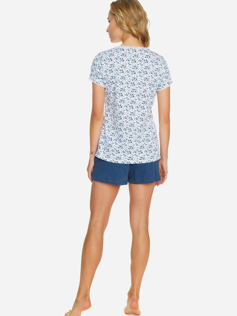 Piżama (T-shirt + szorty) damska Doctor Nap PM.5374 XL Granatowa (5902701193812) - obraz 2