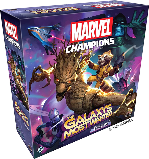Dodatek do gry planszowej Fantasy Flight Games Marvel Champions: The Galaxys Most Wanted Expansion (0841333112585) - obraz 1