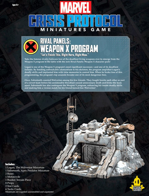 Набір фігурок для збирання та розфарбовування Atomic Mass Games Marvel Crisis 4 шт (0841333119867) - зображення 4