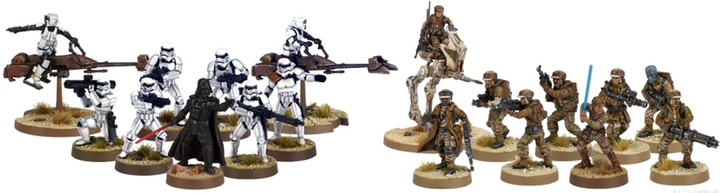 Zestaw figurek do złożenia i pomalowania Fantasy Flight Games Star Wars Legion Core (0841333104436) - obraz 3
