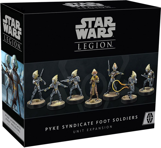 Набір фігурок для складання та розфарбовування Atomic Mass Games Star Wars Legion Pyke Syndicate Foot Soldiers Unit Expansion 7 шт (0841333116446) - зображення 1