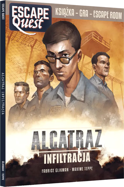Escape Quest: Alcatraz Infiltracja - Fabrice Glikman (9788328160569) - obraz 1