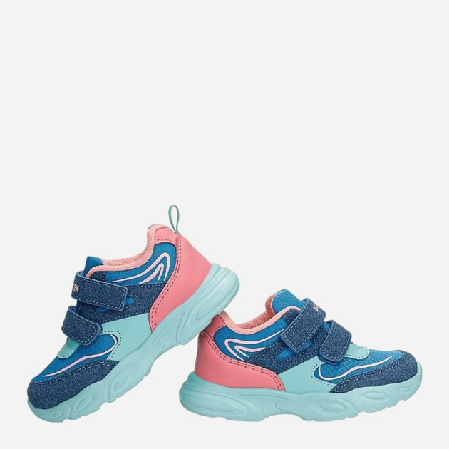 Buty sportowe dziecięce dla dziewczynki na rzepy Bartek 11043001 25 Wielokolorowe (5904699045005) - obraz 4
