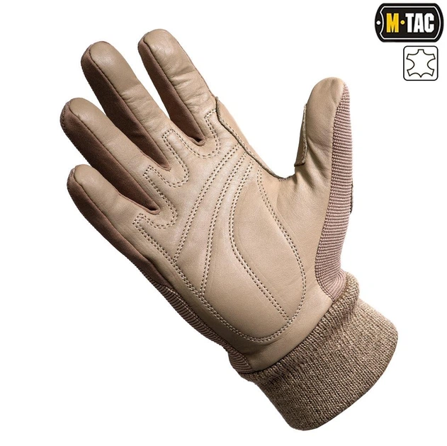 Стрелковые, тактические перчатки с манжетами-резинками Assault Tactical Mk.8 Khaki (Хаки) Размер M - изображение 6