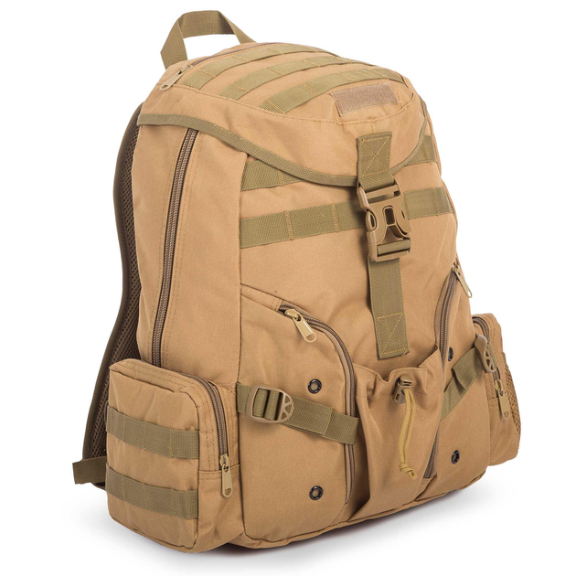 Рюкзак тактический штурмовой трехдневный SILVER KNIGHT TY-03 размер 44x30x15см 20л Хаки - изображение 1