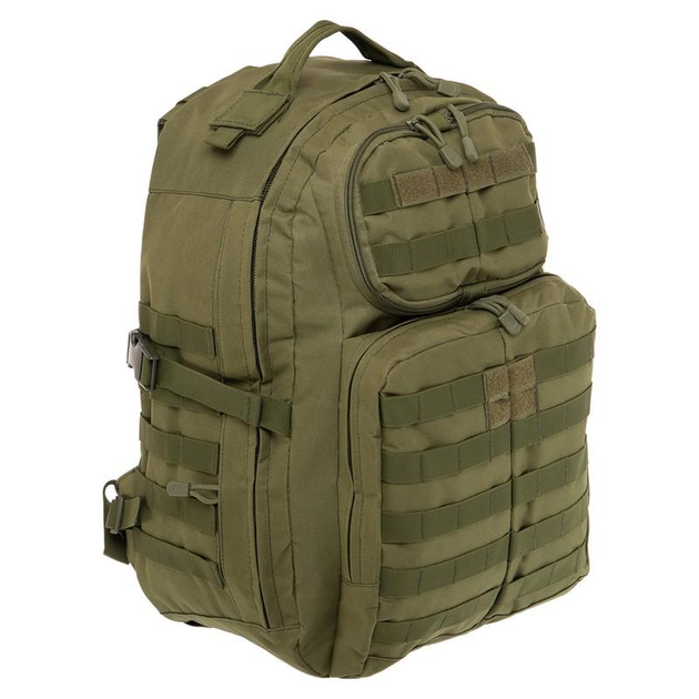 Рюкзак тактический штурмовой трехдневный Military Rangers ZK-9110 размер 48x32x18см 28л Оливковый - изображение 1
