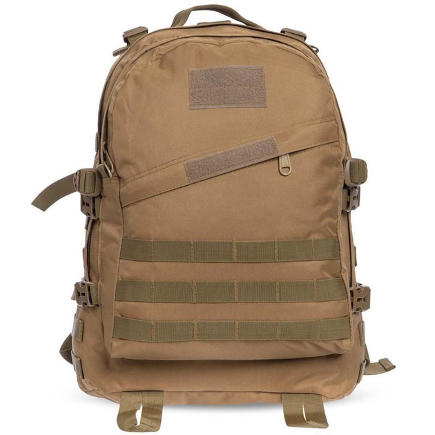 Рюкзак тактический штурмовой трехдневный SILVER KNIGHT 3D размер 47х34х17см 27л Хаки - изображение 2