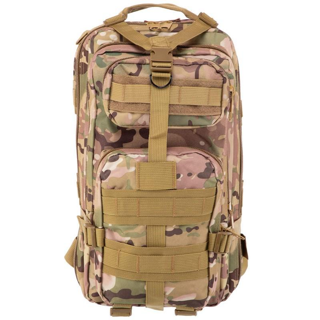 Рюкзак тактический штурмовой SP-Sport ZK-5502 размер 40x22x17см 15л Камуфляж Multicam - изображение 2