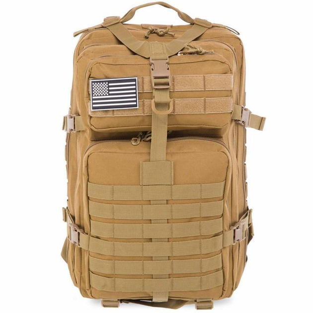 Рюкзак тактический штурмовой SP-Sport ZK-5508 размер 48х28х28см 38л Хаки - изображение 2