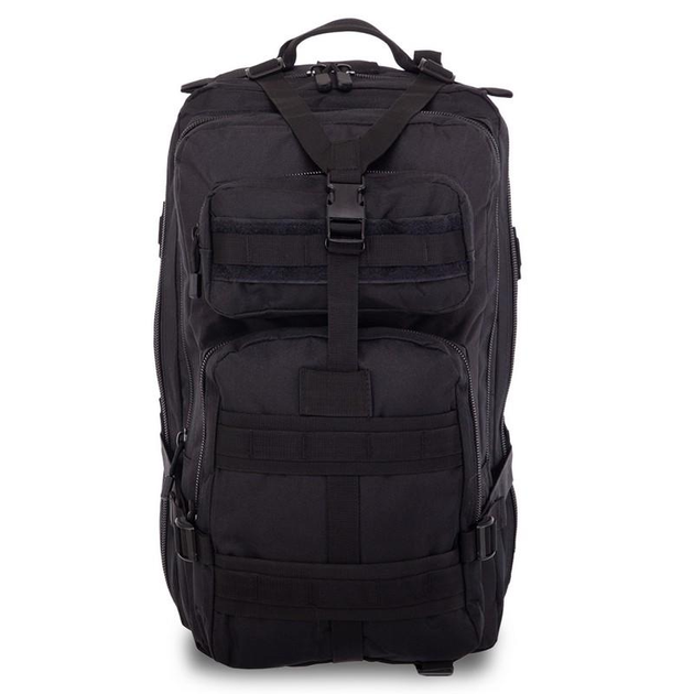 Рюкзак тактический штурмовой SP-Sport ZK-5510 размер 47x28x17см 22л Черный - изображение 2