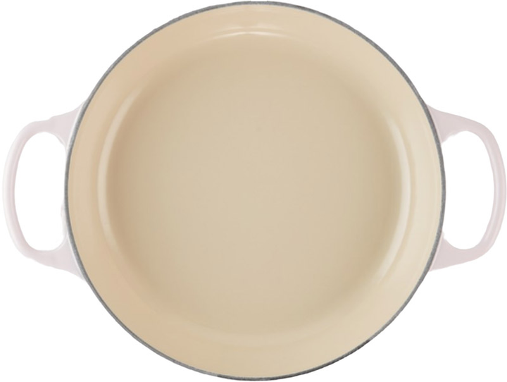 Brytfanna żeliwna z pokrywką Le Creuset Gourmet Professional Pot Round Różowy 2.2 l (21180267774430) - obraz 5
