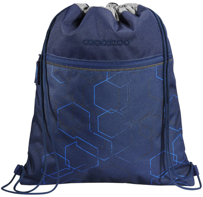 Рюкзак-мішок для взуття Coocazoo Blue Motion 43x34 см (4047443468598) - зображення 1